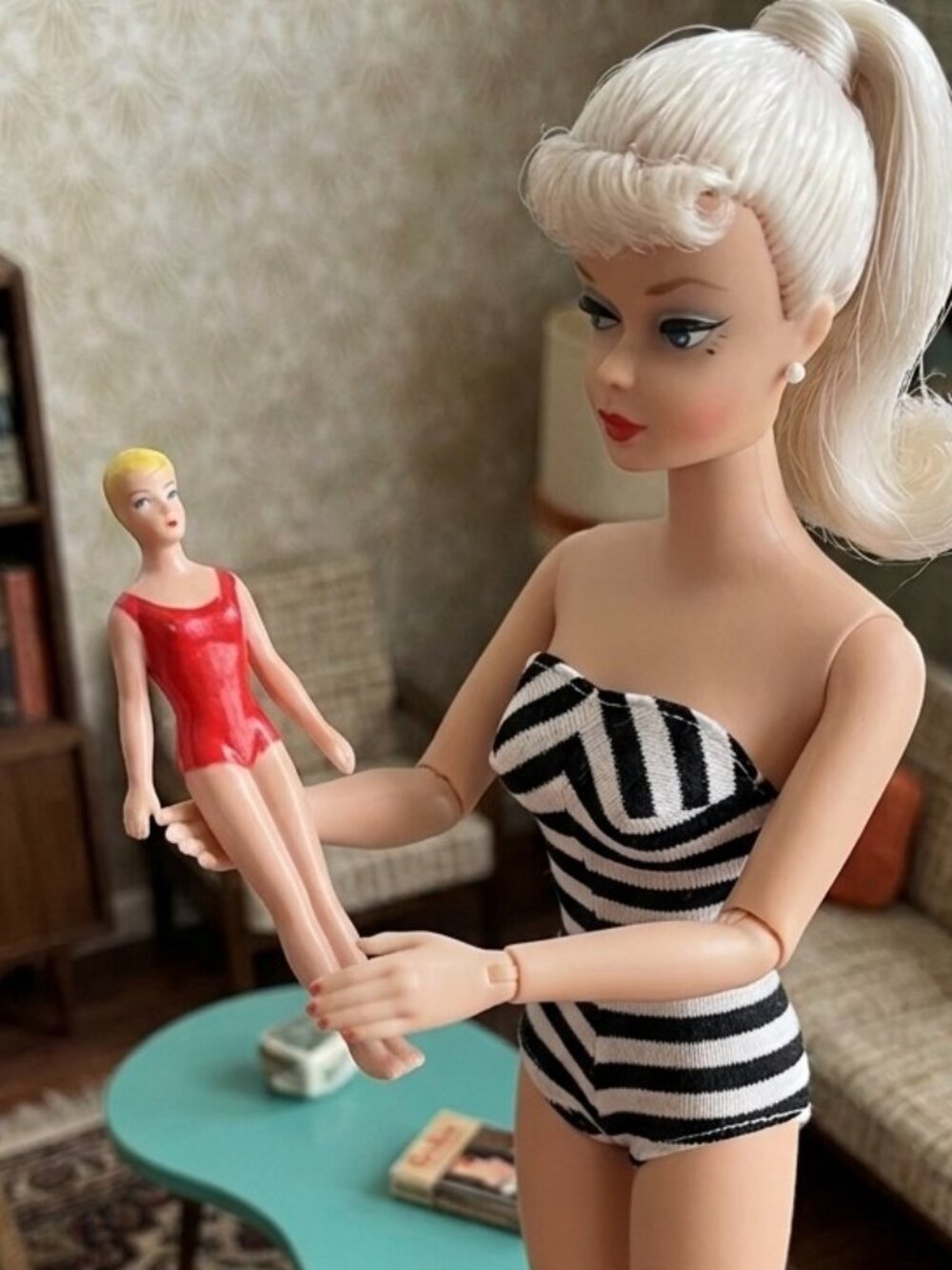 Vintage Barbie Skipper Miniature Doll 1960's